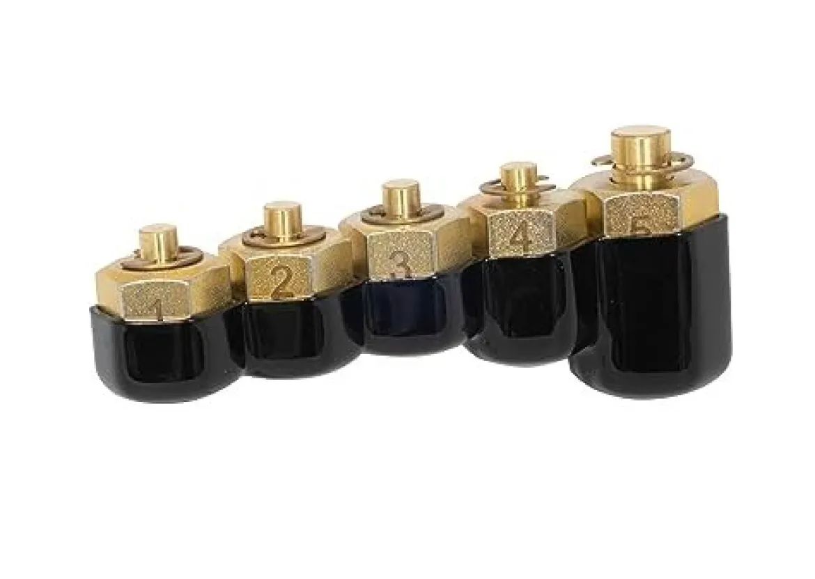 Lisle 5pc Injector Rail Fuel Line Cap Set (10810)