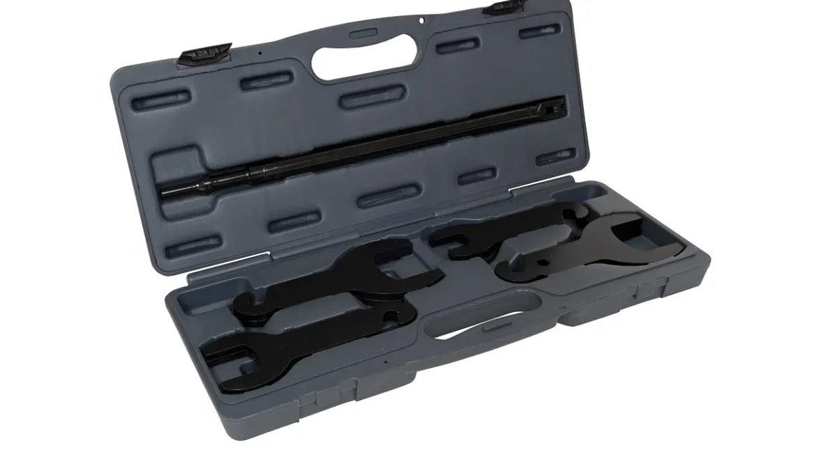 Lisle 10pc Pneumatic Fan Clutch Wrench Set (43350)