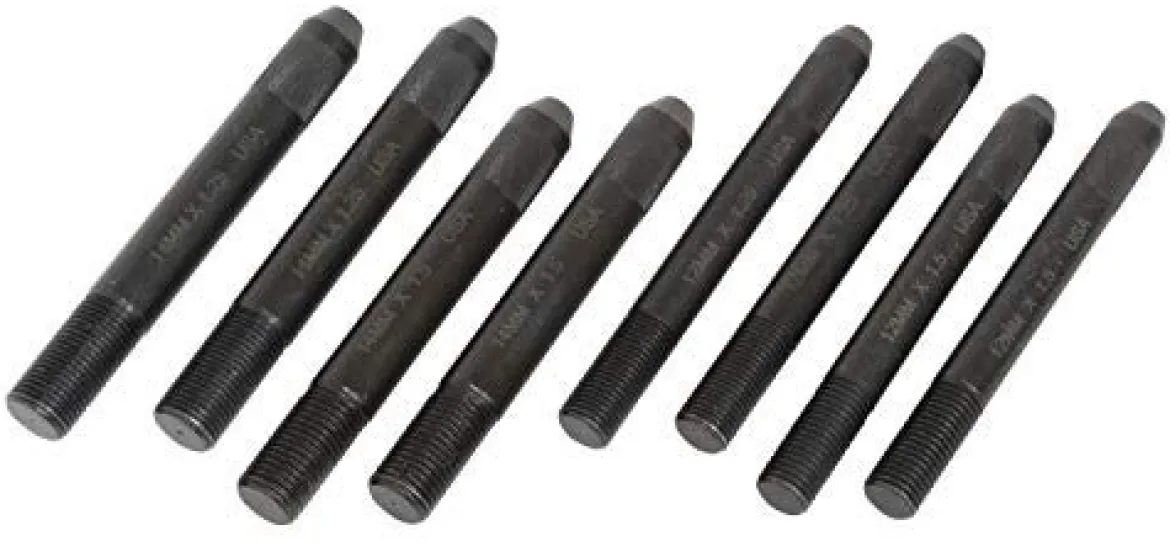 Lisle White Wheel Stud Pilot Pin Master Set (14150)