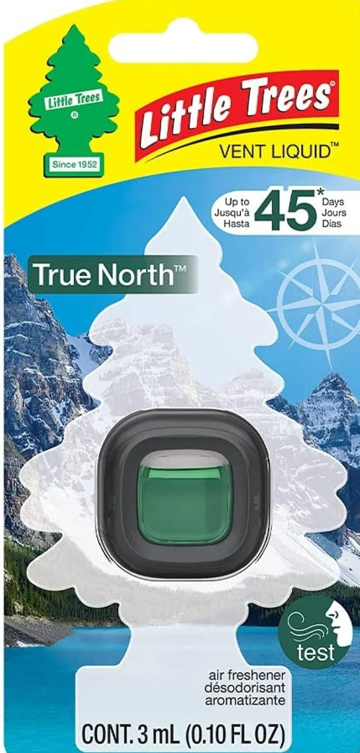 Little Trees CTK-52641-24 Air Car Freshener Vent Liquid True North, 4-Pack