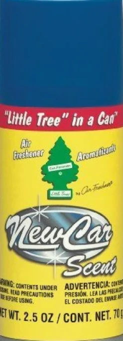Little Trees In A Can Aerosol Sprays New Car Scent