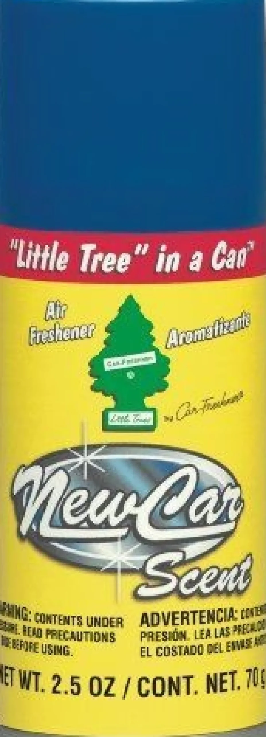 Little Trees In A Can Aerosol Sprays New Car Scent