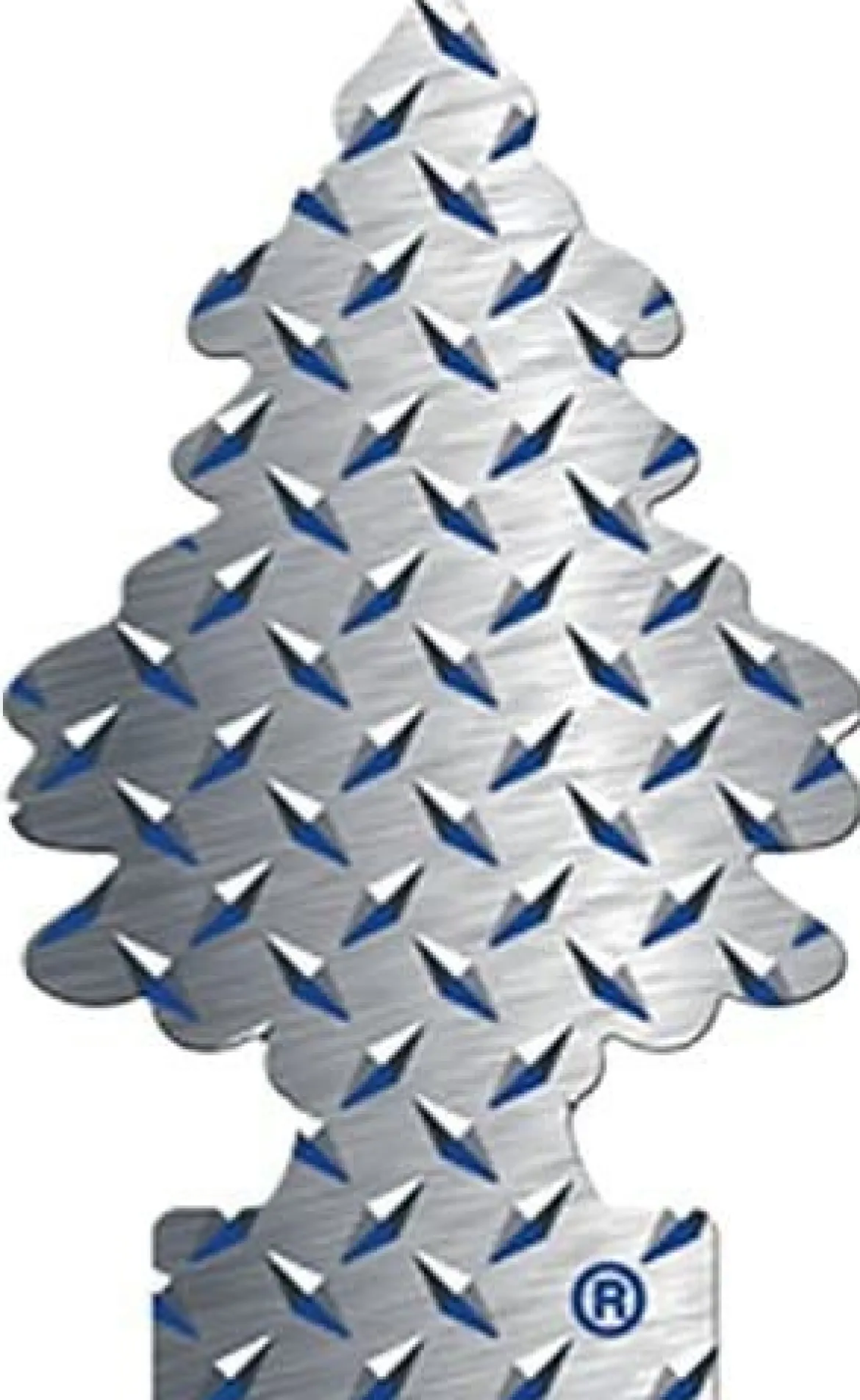 Little Trees U6P-67152 Air Car Freshener Traditional Pure Steel, 6-Pack