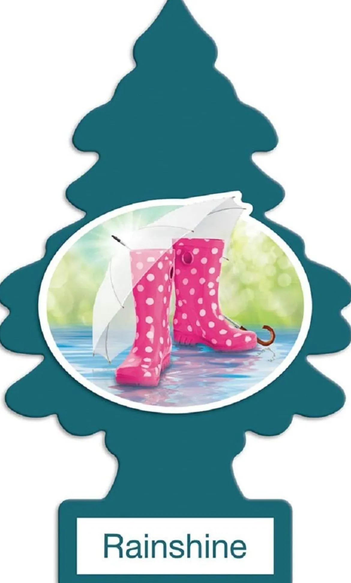 Little Trees U6P-60249 Air Car Freshener Traditional Rainshine, 6-Pack