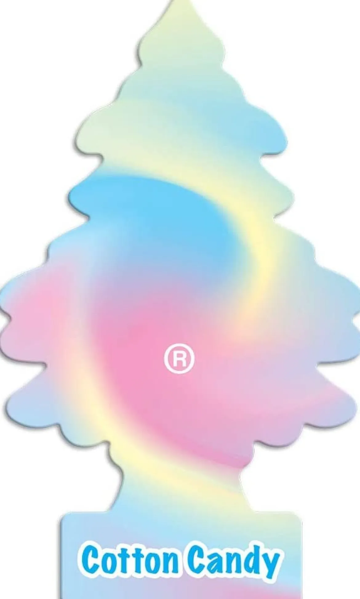 Little Trees U6P-60282 Air Car Freshener Traditional Cotton Candy, 6-Pack