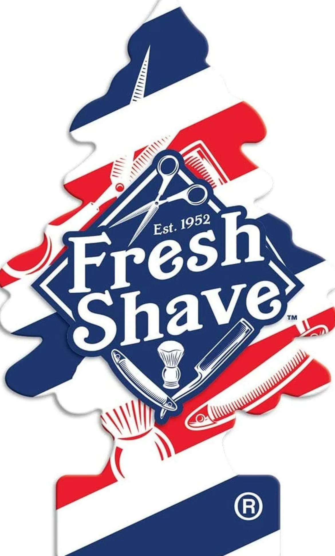 Little Trees U6P-67068 Air Car Freshener Traditional Fresh Shave, 6-Pack