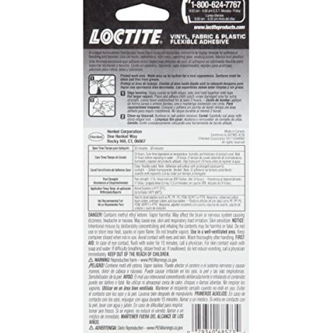 Loctite 30ml Vinyl, Fabric and Plastic Flexible Adhesive (1360694)