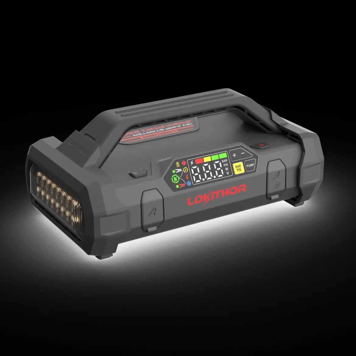 Lokithor 2500A Jump Starter with Air Compressor (JA301 PRO)