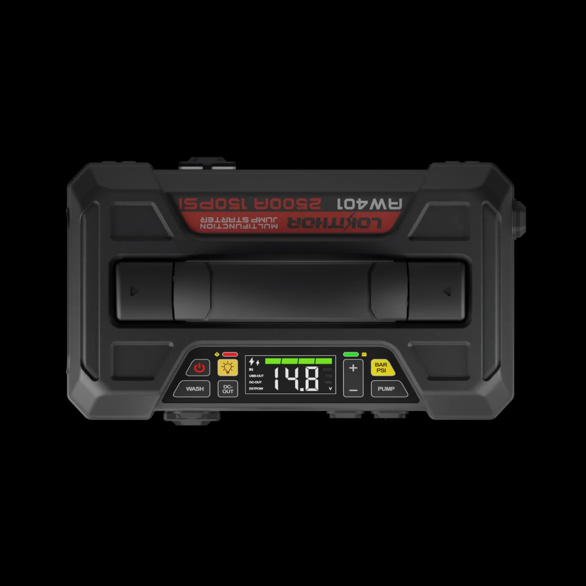 Lokithor 12V 2500A Jump Starter / Car Washer / Power Bank (AW401)