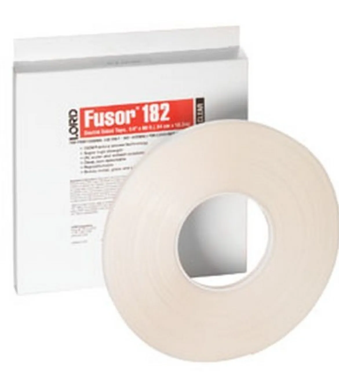 Lord Fusor Clear Double-Sided Tape ¼″ × 60′ Roll (FUS-182)