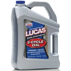 Lucas Oil 10115 Semi-Synthetic 2-Cycle Oil - 1 Gallon Jug