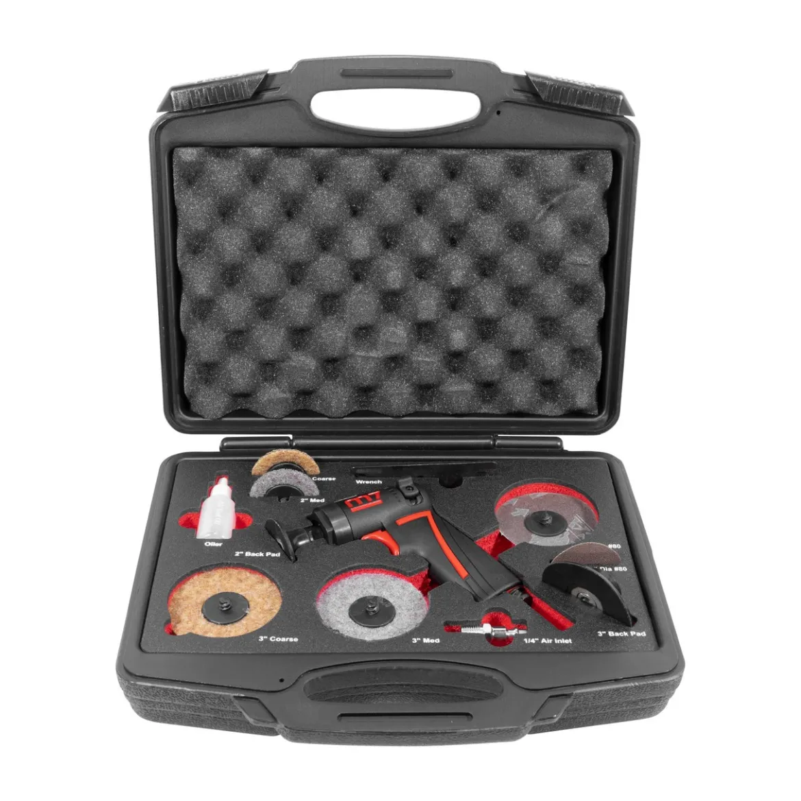 M7 2" and 3" Mini Air High Speed Sander Set (QP-212N)