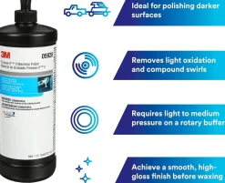 3M 1 quart Finesse-It II Machine Polish (05928)