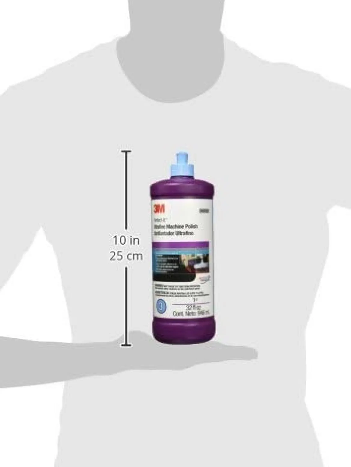 3M 1 Quart Perfect-It EX Ultrafine Machine Polish (6068)