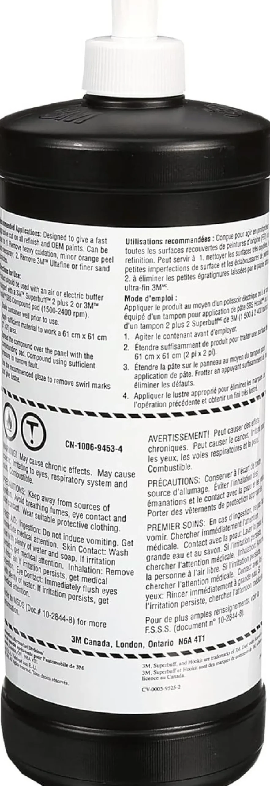 3M 1 Quart Super Duty Rubbing Compound (05954)