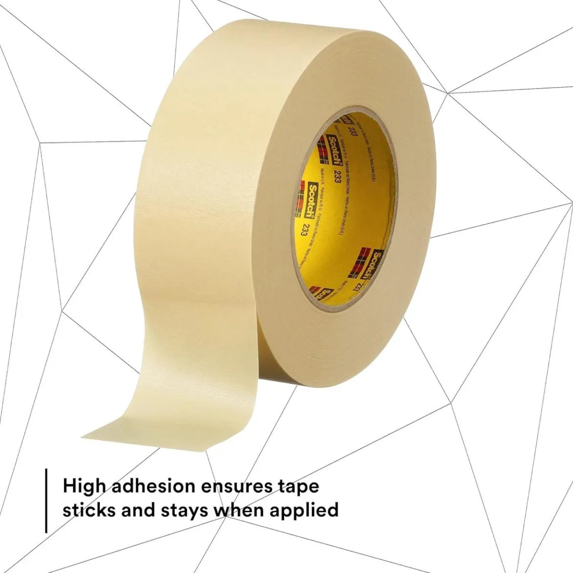 3M 2" Scotch Classic Automotive Refinish Masking Tape 233 (6340CS)