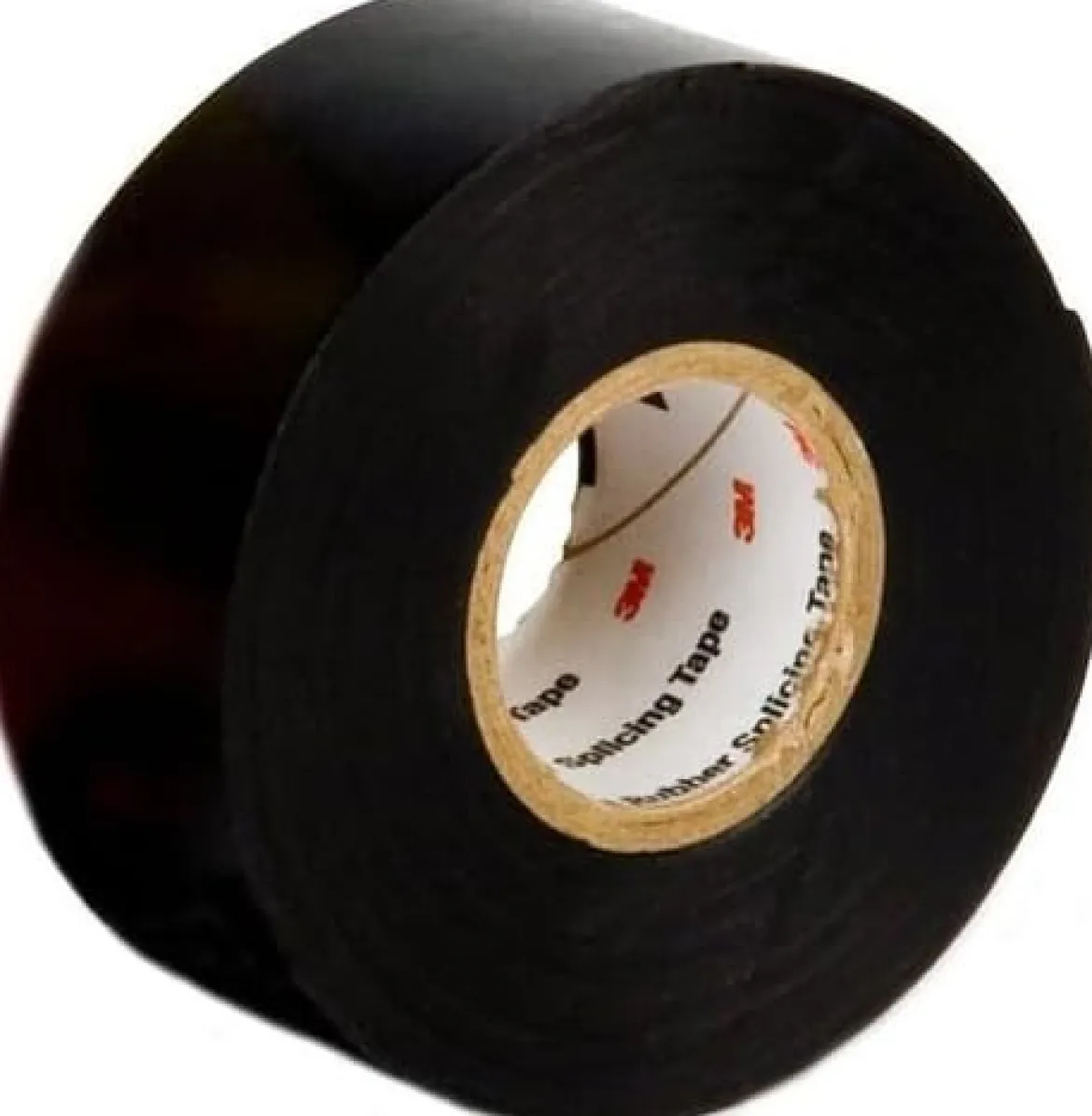 3M 2" X 30' Black Scotch Linerless Rubber Splicing Tape 130C (130C-2")