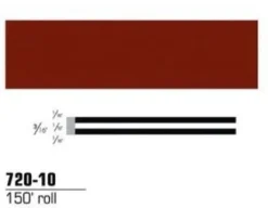 3M 3/16" x 150' Burgundy Scotchcal Striping Tape (72010)