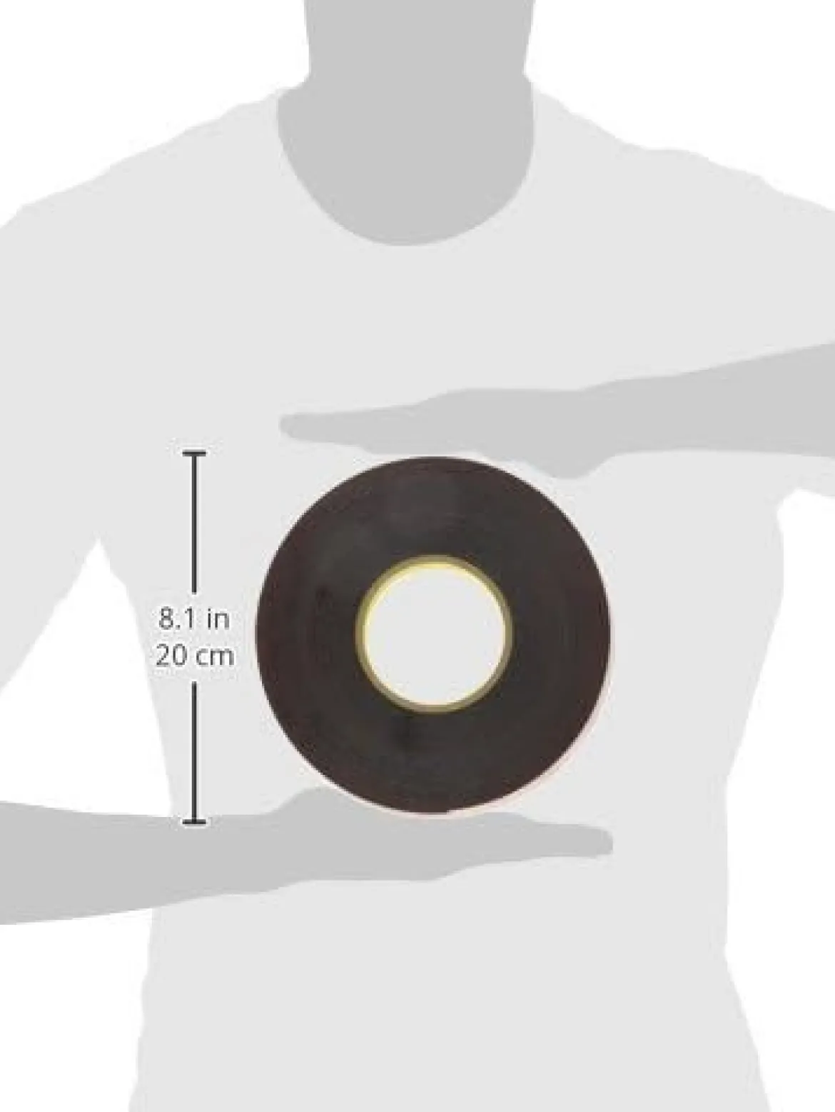 3M 7/8" X 20 Yard Automotive Acrylic Plus Attachment Tape (06383)