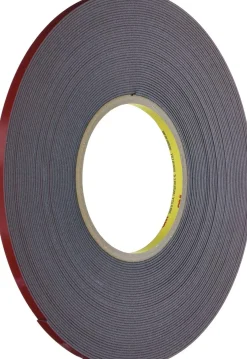 3M 1/4" X 20 Yard Black Automotive Acrylic Plus Attachment Tape (6386)