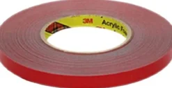 3M 1/2" X 20 Yards Gray Automotive Attachment Tape (6377)