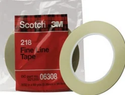 3M 3/32" x 60 Yards Scotch Fine Line Tape 218 (6308)