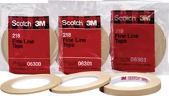 3M 3/16" x 60 Yards Scotch Fine Line Tape 218 (6307)