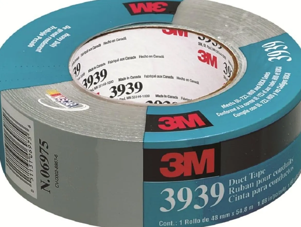 3M 2" X 60 Yards Silver Heavy Duty Duct Tape (06975)