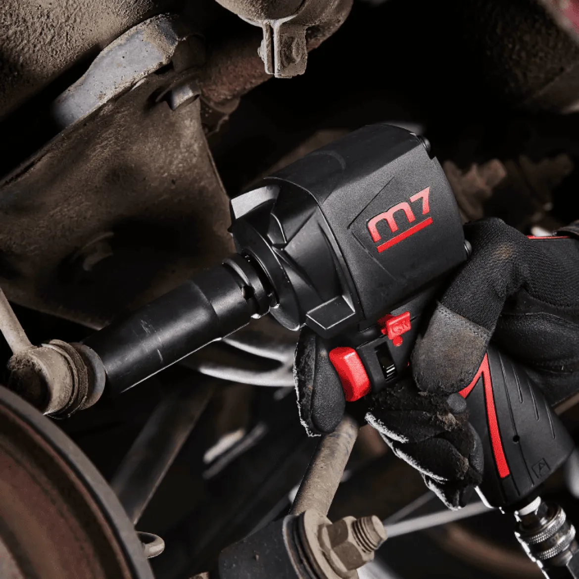 M7 Mini Impact Wrench 1/2" Drive 650 ft-lb (NC-4670Q)