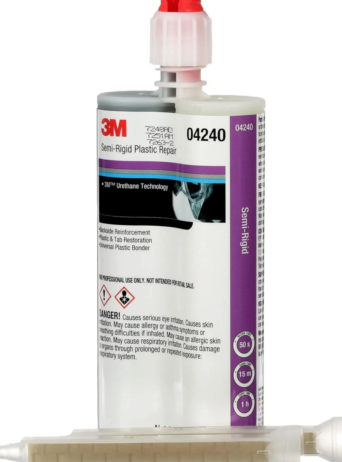 3M 200mL Semi-Rigid Plastic Repair (4240)