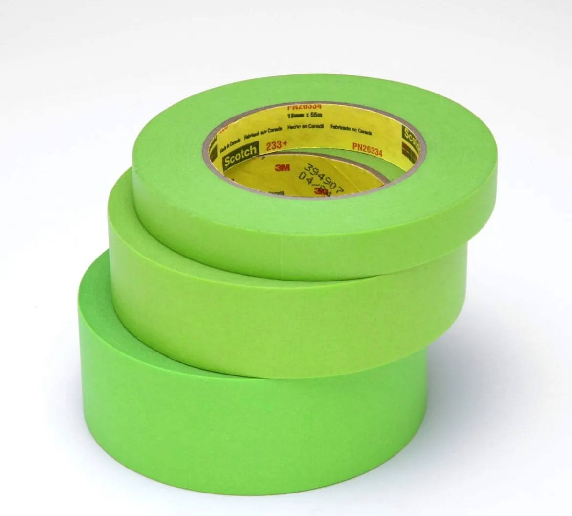 3M 24mm X 55m 233+ Green Scotch Performance Masking Tape (26336)