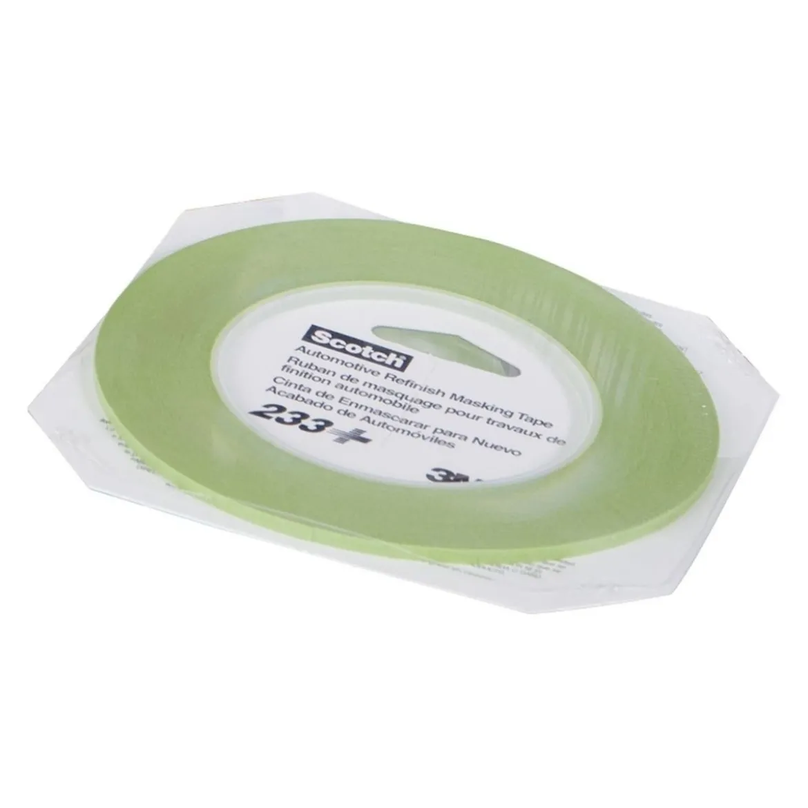 3M 3mm X 55m Green 233+ Scotch Performance Green Masking Tape (26343)
