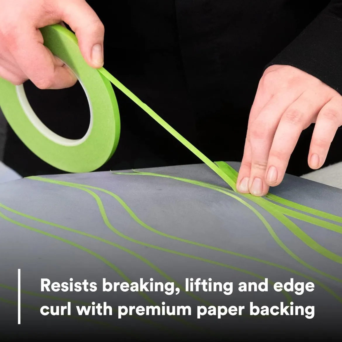 3M 6mm X 55m Green Scotch 233+ Performance Masking Tape (26344)