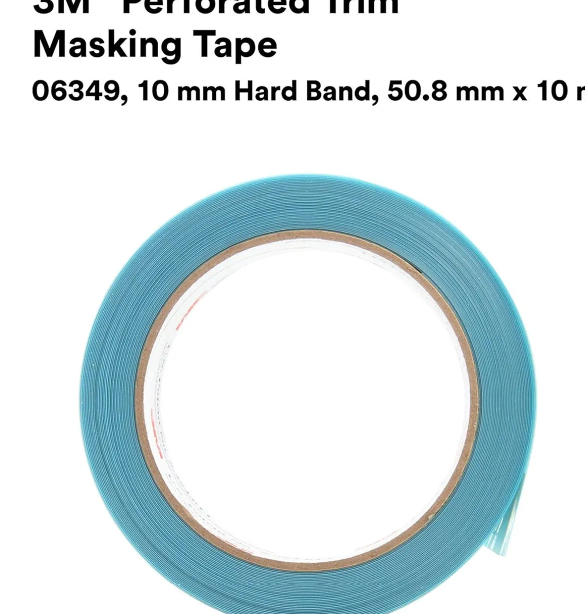 3M 50.8mm X 10m Perforated Trim Masking Tape (6349)
