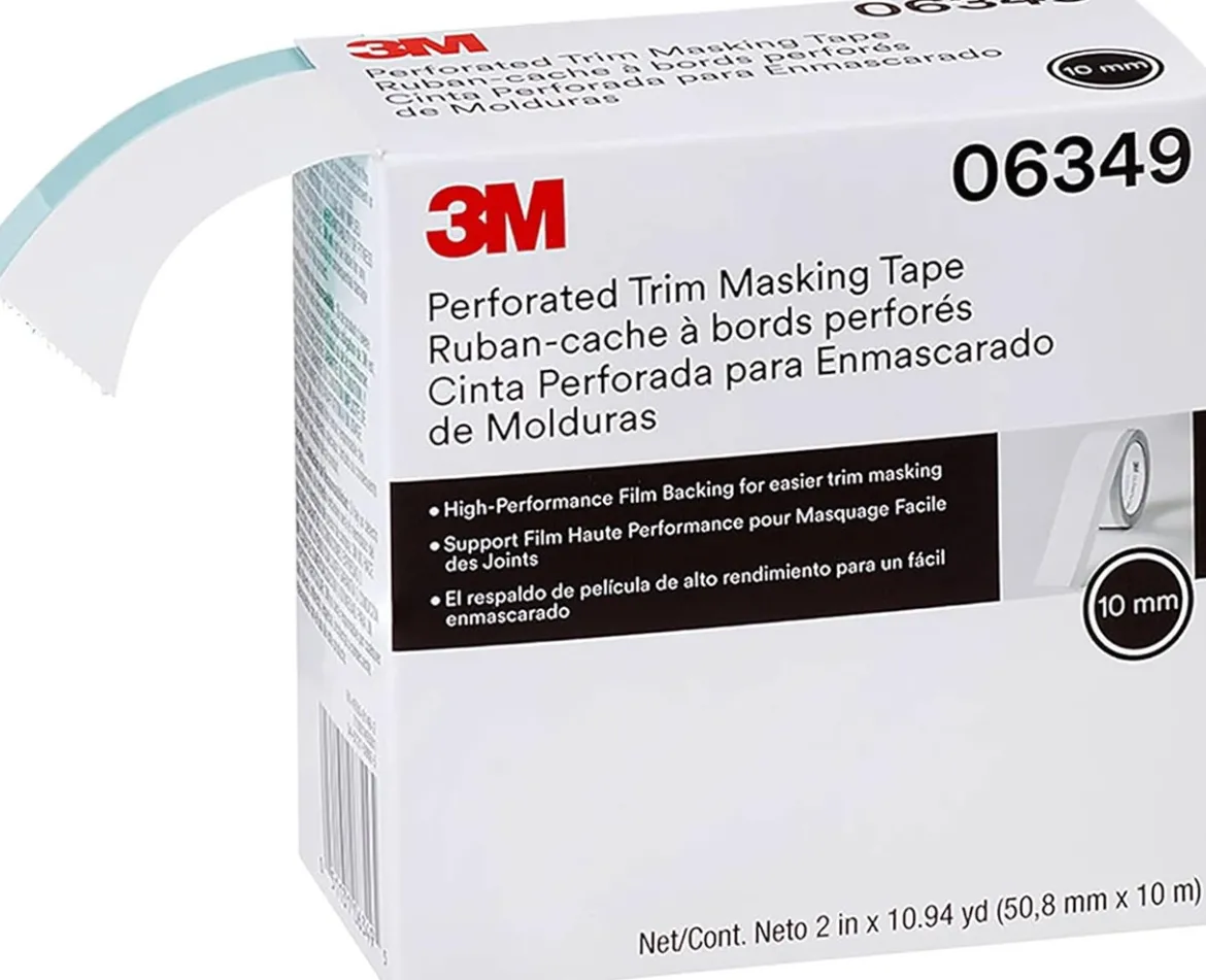 3M 50.8mm X 10m Perforated Trim Masking Tape (6349)