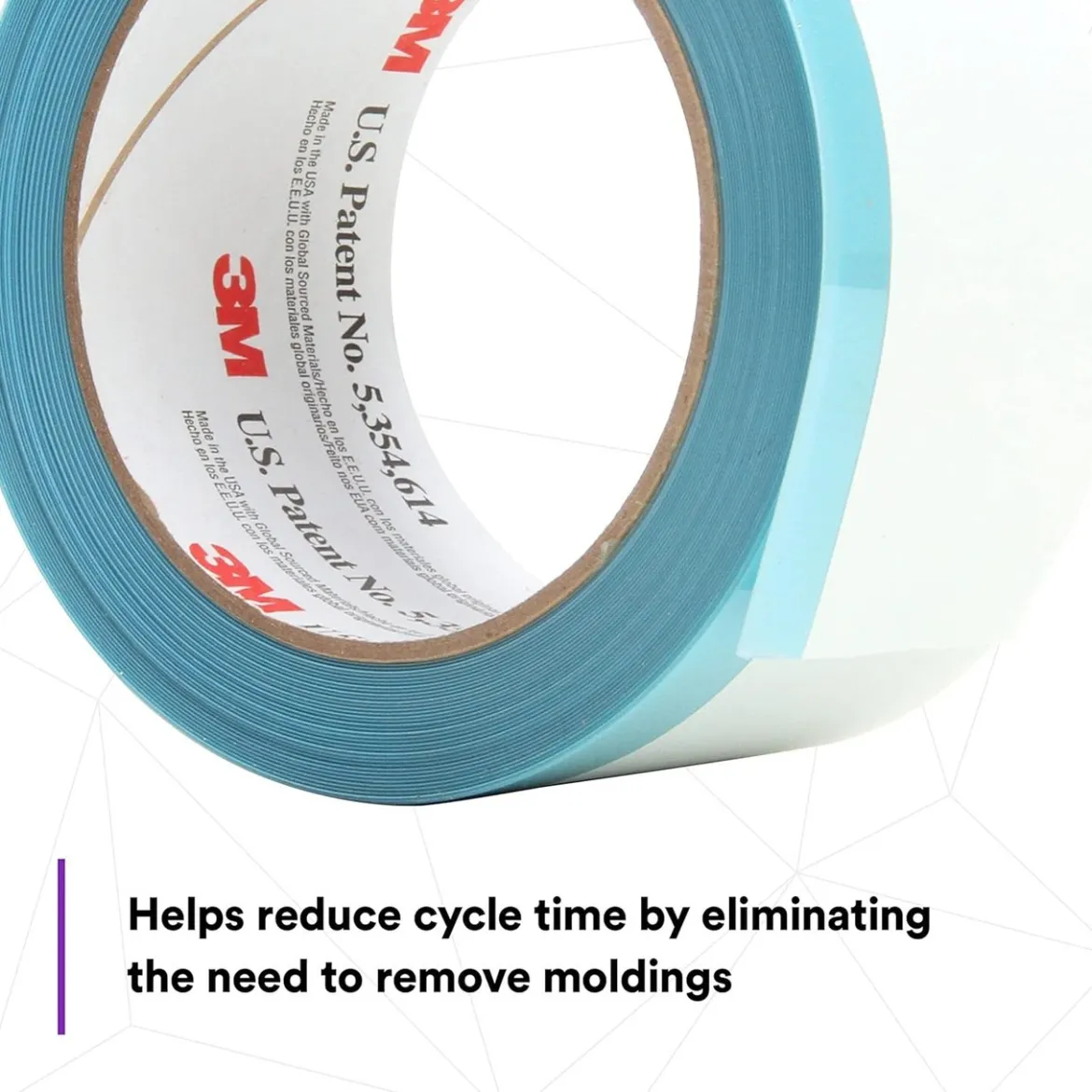 3M 50.8mm X 10m Perforated Trim Masking Tape (6349)