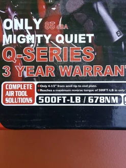 M7 Quiet Mini Impact Wrench 1/2