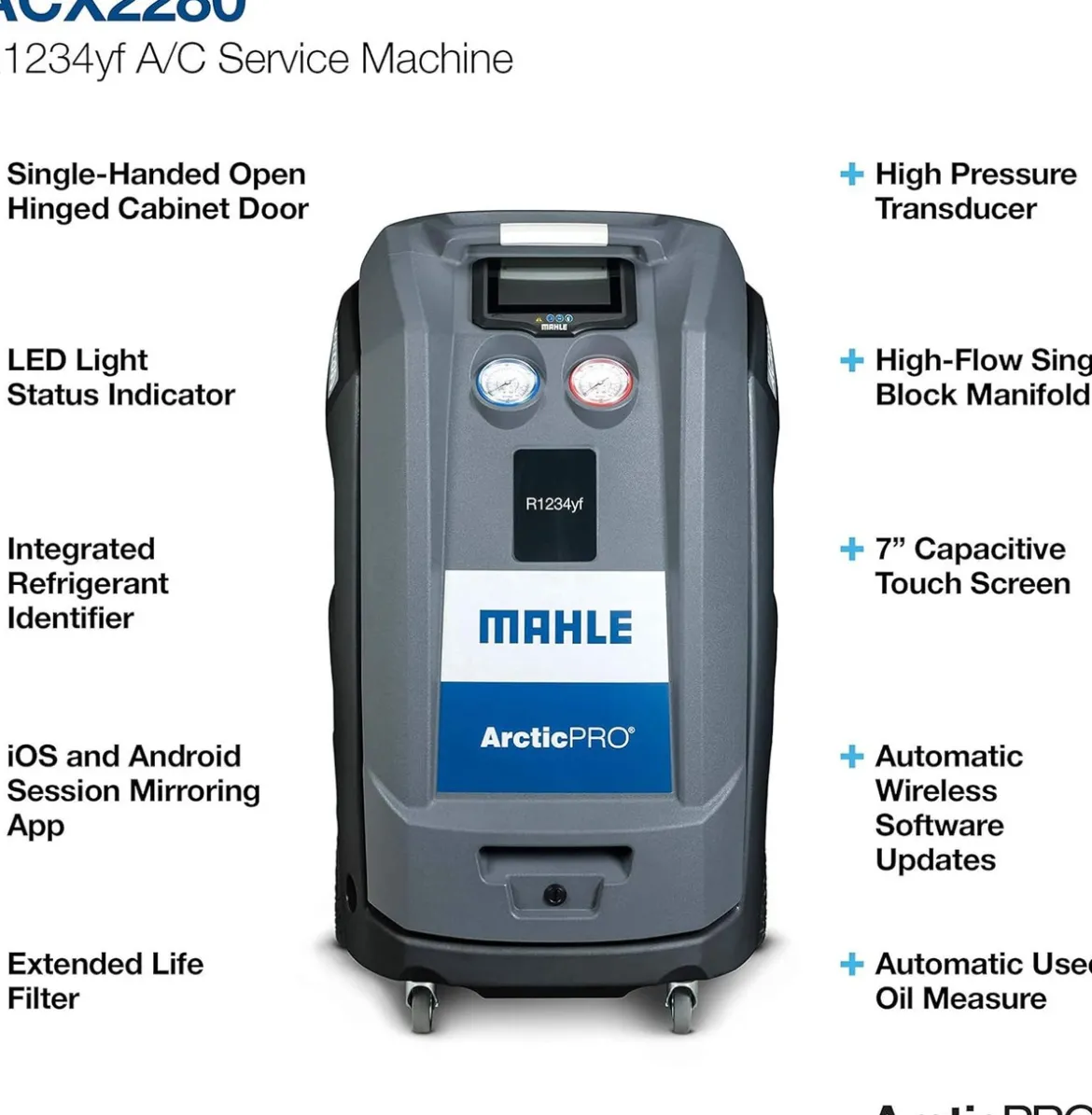 Mahle ArcticPro ACX2280 R1234yf Refrigerant Handling System (460 80449 00)