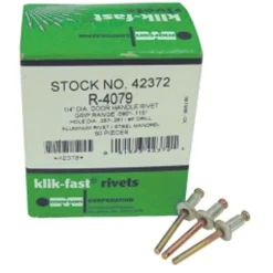 Marson 42372 Klik-Split Outside Door Handle Rivet