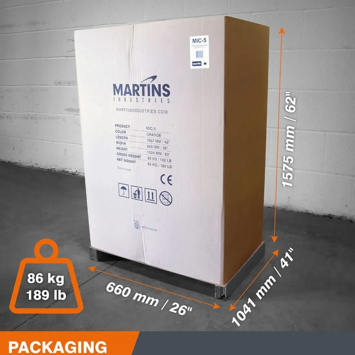 Martins Industries 5-Bar Safety Tire Inflation Cage (MIC-5)