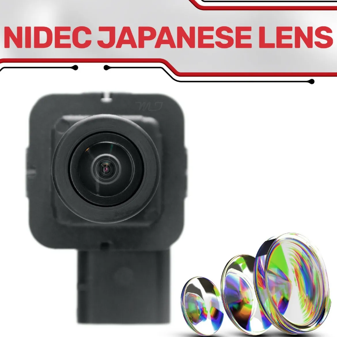 Master Tailgaters Ford C-Max Energi (2013-2016), C-Max Hybrid (2013-2016) OEM Replacement Backup Camera OE Part # DM5Z-19G490-A, DM5Z-19G490-B (MC-FCM13OE)