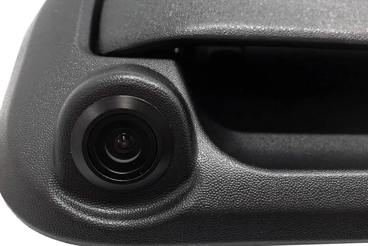 Master Tailgaters Ford F150, F250, F350, F450, F550 (2005-2016) Black Metal Replacement Tailgate Handle with Backup Camera (MT-F05B-M)