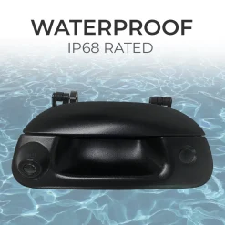 Master Tailgaters Ford F150 F250 F350 F450 F550 (1997-2007) Replacement Tailgate Handle with Backup Camera (with Key Hole Plug) (MT-F97B-KHP)