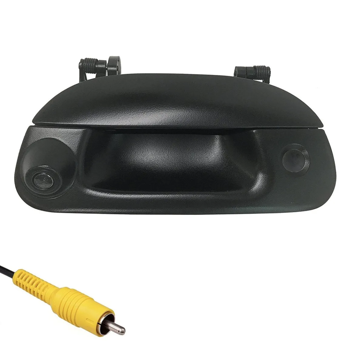Master Tailgaters Ford F150 F250 F350 F450 F550 (1997-2007) Replacement Tailgate Handle with Backup Camera (with Key Hole Plug) (MT-F97B-KHP)