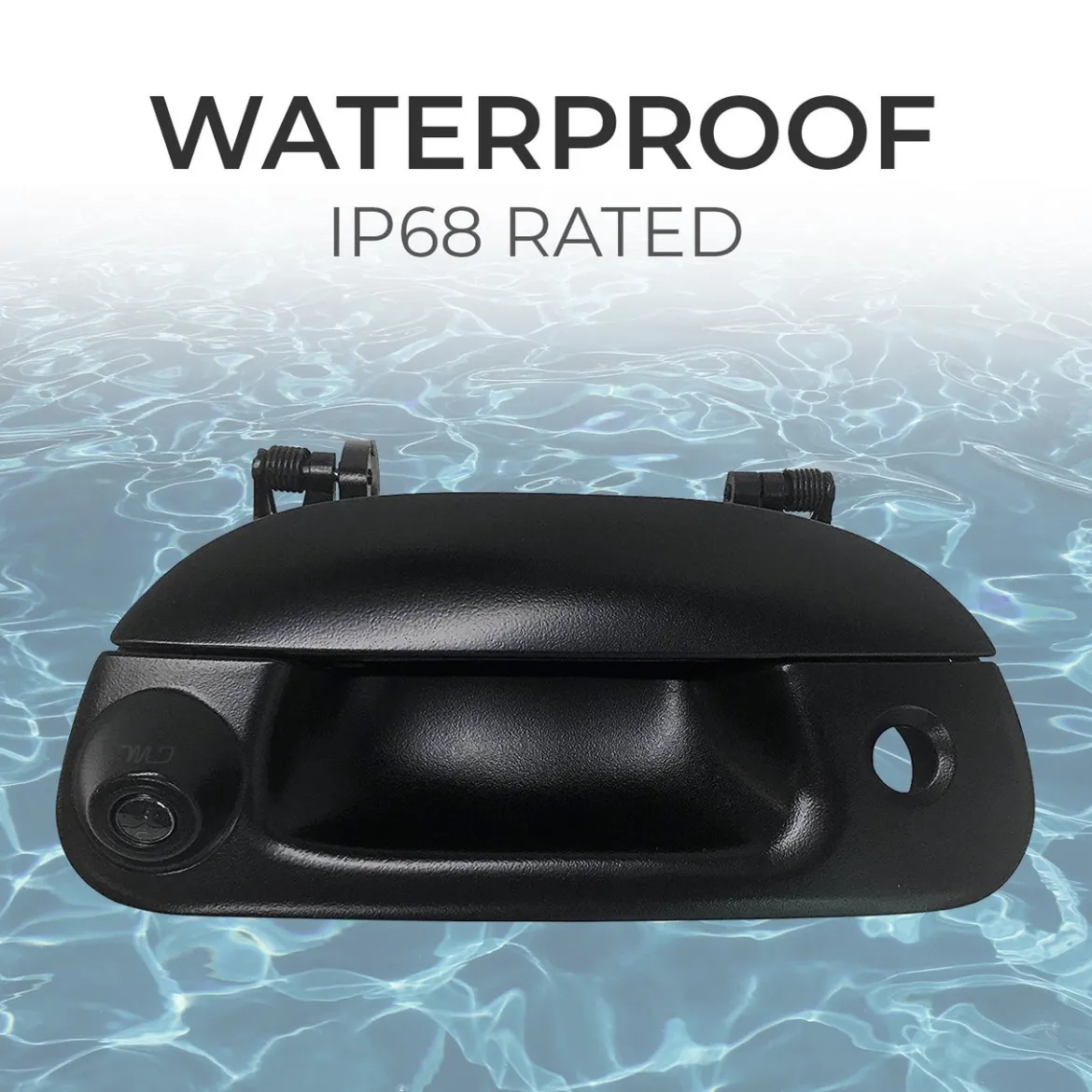 Master Tailgaters Ford F150 F250 F350 F450 F550 (1997-2007) Black Replacement Tailgate Handle with Backup Camera (MT-F97B)