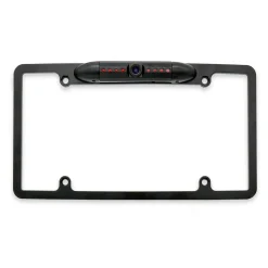 Master Tailgaters License Plate Frame Front or Backup Camera with 8 IR LED Night Vision, Metal Construction, 170° Wide Angle Camera, Waterproof (MC-L2)