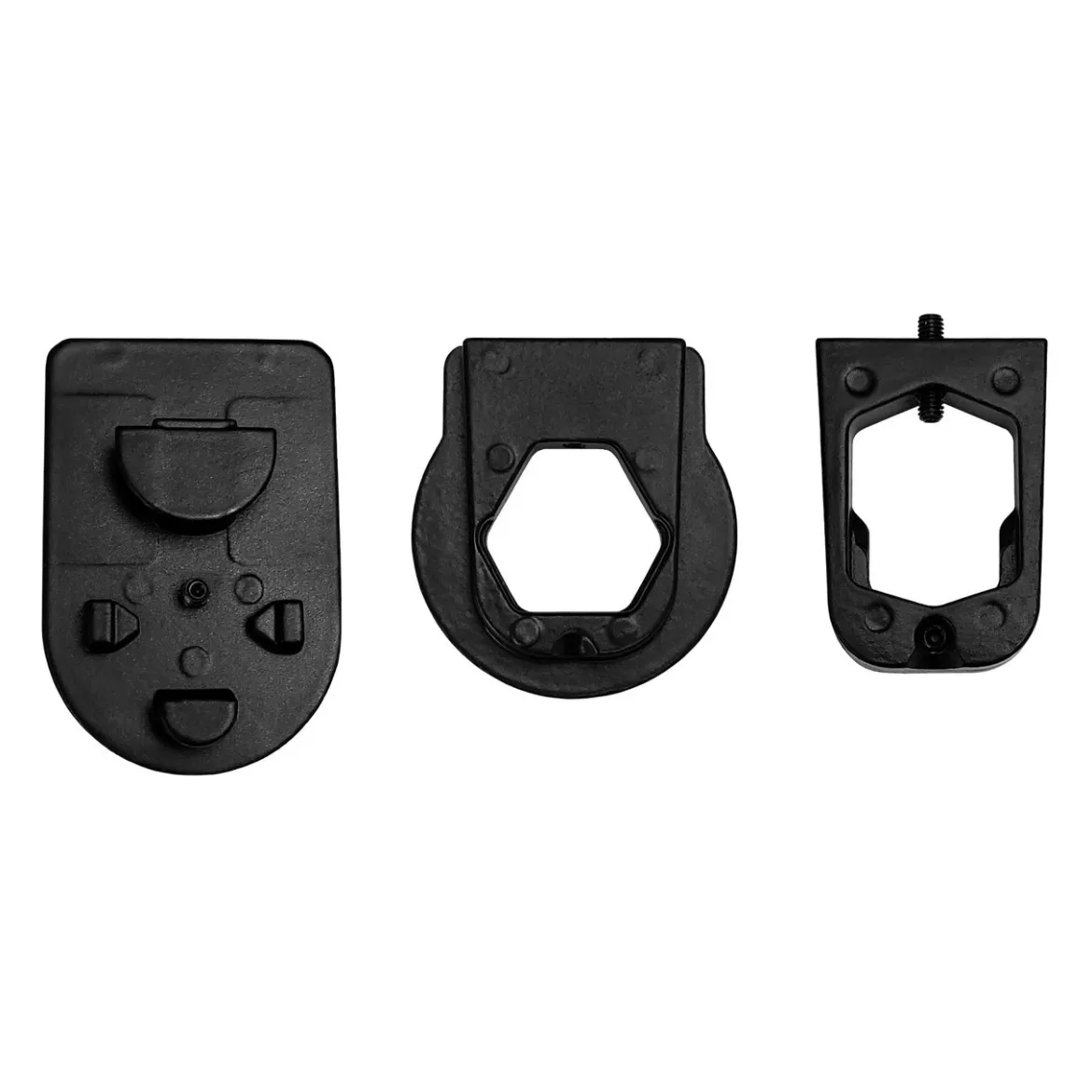 Master Tailgaters Rear View Mirror Three Metal Bracket Adapters for Volkswagen, Audi, Dodge, Ford, Honda (MR-MK1)