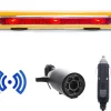 Master Tailgaters Wireless Trailer Tow Light Bar 19"- Magnetic Mount - Ultra Bright LED with 7 Pin RV Blade Hitch Transmitter (MT-WTL05)