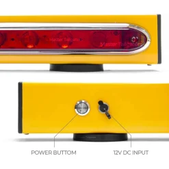 Master Tailgaters Wireless Trailer Tow Light Bar 19"- Magnetic Mount - Ultra Bright LED with 7 Pin RV Blade Hitch Transmitter (MT-WTL05)