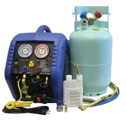 Mastercool 69100 Complete A/C Recovery System with 30lb DOT Tank with Float Switch